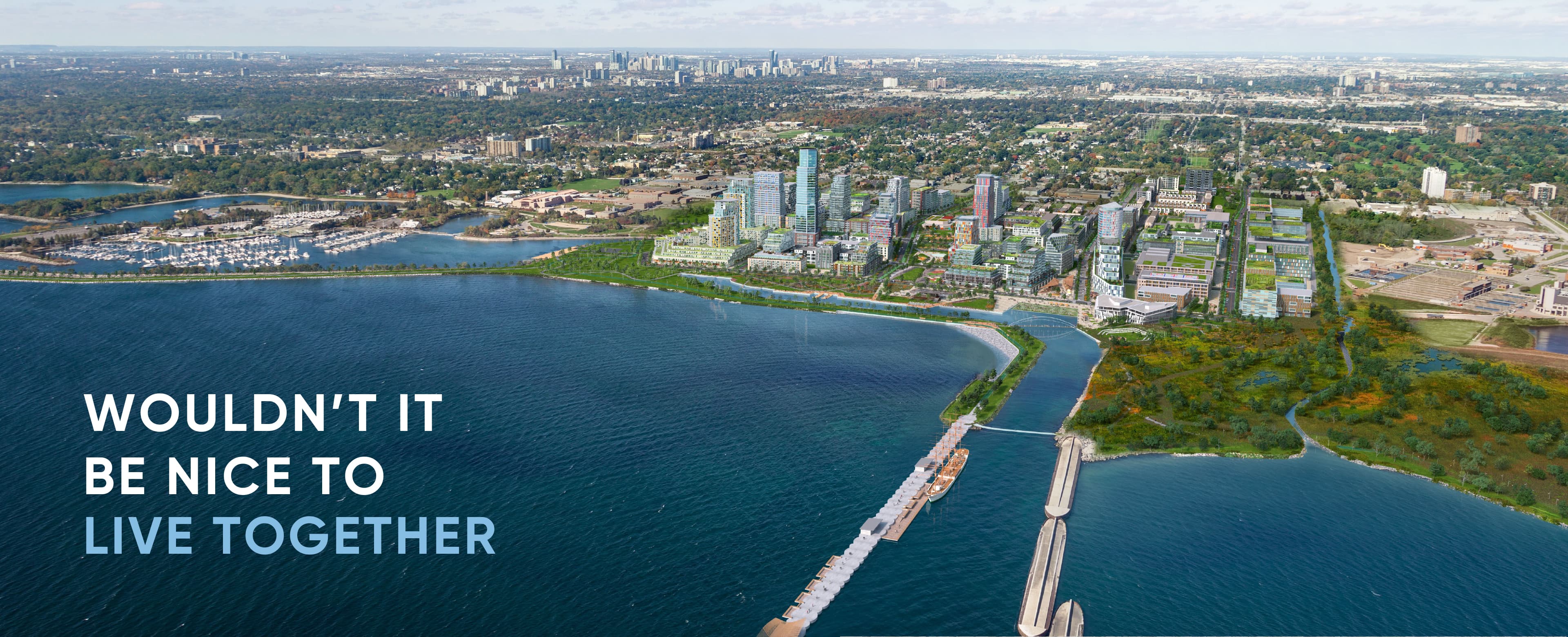 lakeview village aerial overiview